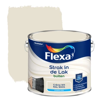 Flexa Strak In De Lak Voor Buiten Zijdeglans Ral 9001 2,5 L 3 Flexa Strak In De Lak Voor Buiten Zijdeglans Ral 9001 2,5 L