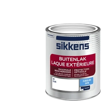 Sikkens Buitenlak Wit Zijdeglans 750 Ml 3 Sikkens Buitenlak Wit Zijdeglans 750 Ml