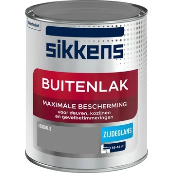 Sikkens Buitenlak Loodgrijs Zijdeglans 750 Ml 4 Sikkens Buitenlak Loodgrijs Zijdeglans 750 Ml - Afbeelding 2