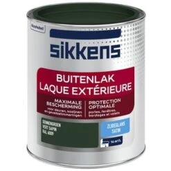 Sikkens Buitenlak RAL 6009 Zijdeglans 750 Ml -Muurverf Voor Thuis 123 1778