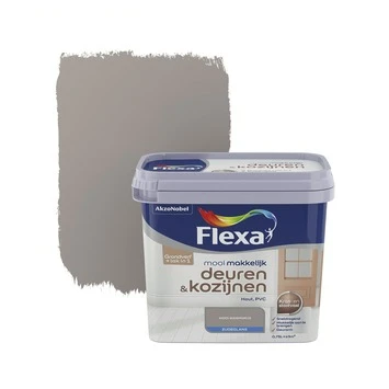 Flexa Mooi Makkelijk Deuren&kozijnen Warmgrijs Zijdeglans 750 Ml 3 Flexa Mooi Makkelijk Deuren&kozijnen Warmgrijs Zijdeglans 750 Ml