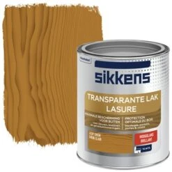 Sikkens Buitenlak Licht Eik Transparant Hoogglans 750 Ml