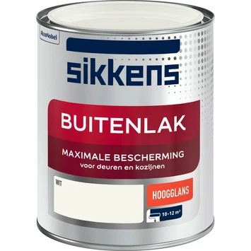 Sikkens Buitenlak Wit Hoogglans 750 Ml 4 Sikkens Buitenlak Wit Hoogglans 750 Ml - Afbeelding 2