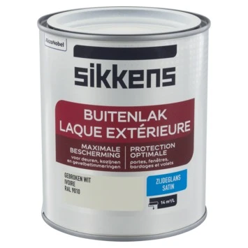 Sikkens Buitenlak RAL 9010 Zijdeglans 750 Ml 5 Sikkens Buitenlak RAL 9010 Zijdeglans 750 Ml - Afbeelding 3