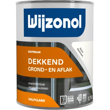 Wijzonol Lak Dekkend Roomwit Halfglans 750 Ml 3 Wijzonol Lak Dekkend Roomwit Halfglans 750 Ml