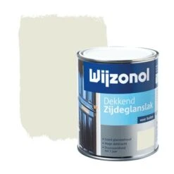 Wijzonol Lak Dekkend Roomwit Zijdeglans 750 Ml