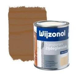 Wijzonol Lak Transparant Mahonie Zijdeglans 750 Ml