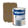Wijzonol Lak Transparant Teak Zijdeglans 750 Ml -Muurverf Voor Thuis 123 1829