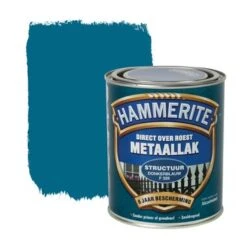 Hammerite Metaallak Structuur Donkerblauw 750 Ml