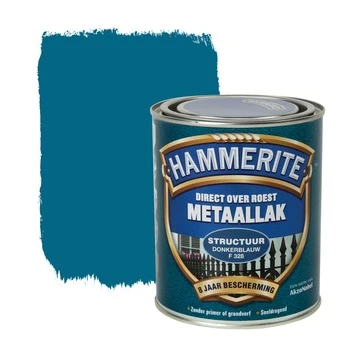 Hammerite Metaallak Structuur Donkerblauw 750 Ml 3 Hammerite Metaallak Structuur Donkerblauw 750 Ml