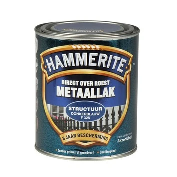 Hammerite Metaallak Structuur Donkerblauw 750 Ml 4 Hammerite Metaallak Structuur Donkerblauw 750 Ml - Afbeelding 2