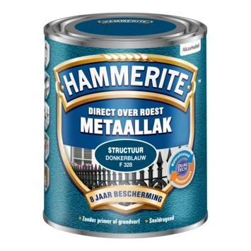 Hammerite Metaallak Structuur Donkerblauw 750 Ml 6 Hammerite Metaallak Structuur Donkerblauw 750 Ml - Afbeelding 4
