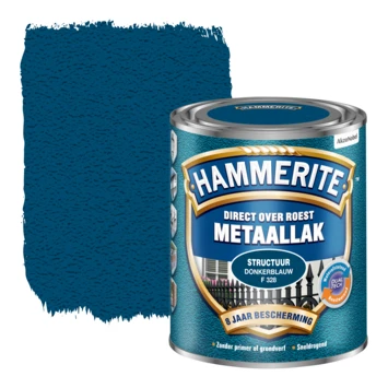 Hammerite Metaallak Structuur Donkerblauw 750 Ml 7 Hammerite Metaallak Structuur Donkerblauw 750 Ml - Afbeelding 5
