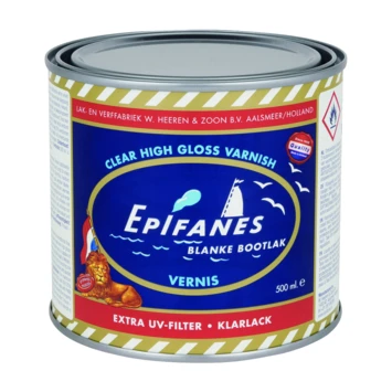 Epifanes Bootlak Blank / Vernis Met Extra UV-filter 500 Ml 3 Epifanes Bootlak Blank / Vernis Met Extra UV-filter 500 Ml