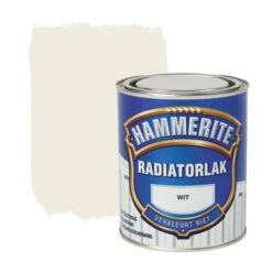 Hammerite Radiatorlak Wit Hoogglans 750 Ml