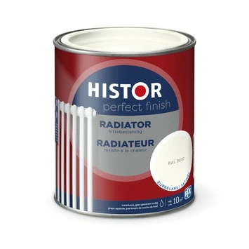 Histor Perfect Finish Radiator RAL 9010 Zijdeglans 750 Ml 4 Histor Perfect Finish Radiator RAL 9010 Zijdeglans 750 Ml - Afbeelding 2