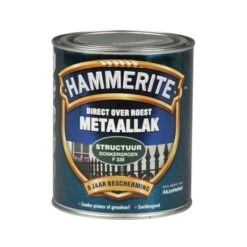 Hammerite Metaallak Structuur Donkergroen 750 Ml -Muurverf Voor Thuis 123 1934