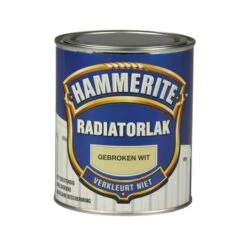 Hammerite Radiatorlak Gebroken Wit Hoogglans 750 Ml -Muurverf Voor Thuis 123 1949