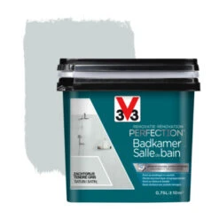 V33 Renovatieverf Badkamer Zachtgrijs 750 Ml