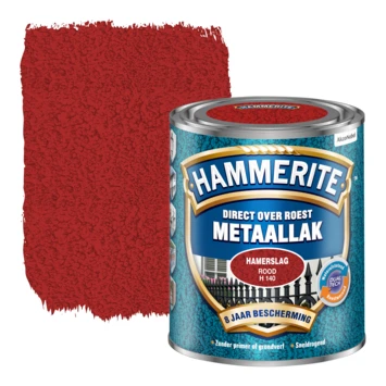Hammerite Metaallak Rood Hamerslag 750 Ml 3 Hammerite Metaallak Rood Hamerslag 750 Ml
