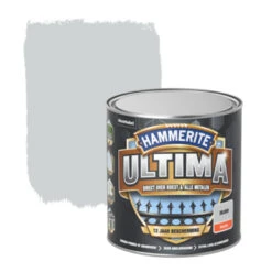 Hammerite Ultima Metaallak 250ml Metallic Zilver