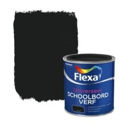 Flexa Schoolbordverf Zwart 250 Ml