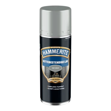 Hammerite Spuitlak Hittebestendig Grijs Mat 400 Ml 4 Hammerite Spuitlak Hittebestendig Grijs Mat 400 Ml - Afbeelding 2