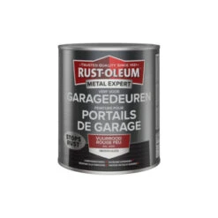 Rust-Oleum Metal Expert Verf Voor Garagadeuren Hoogglans RAL 3000 750 Ml -Muurverf Voor Thuis 123 2033