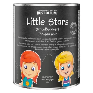 Rust-Oleum Rustoleum Little Stars Schoolbordverf Toverspreuk 750ml 4 Rust-Oleum Rustoleum Little Stars Schoolbordverf Toverspreuk 750ml - Afbeelding 2