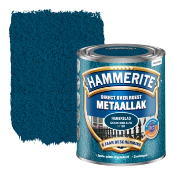 Hammerite Metaallak Donkerblauw Hamerslag 750 Ml 3 Hammerite Metaallak Donkerblauw Hamerslag 750 Ml