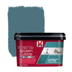 V33 Renovatieverf Keuken Laguneblauw 2 Liter