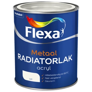 Flexa Radiatorlak Wit 750 Ml 4 Flexa Radiatorlak Wit 750 Ml - Afbeelding 2