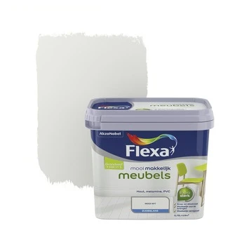 Flexa Mooi Makkelijk Meubels Wit Zijdeglans 750 Ml 3 Flexa Mooi Makkelijk Meubels Wit Zijdeglans 750 Ml