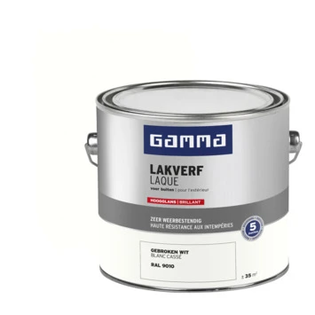 GAMMA Buitenlak Hoogglans 2,5 L Gebroken Wit 3 GAMMA Buitenlak Hoogglans 2,5 L Gebroken Wit