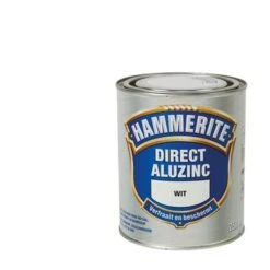 Hammerite Direct AluZinc Metaallak Wit 750 Ml