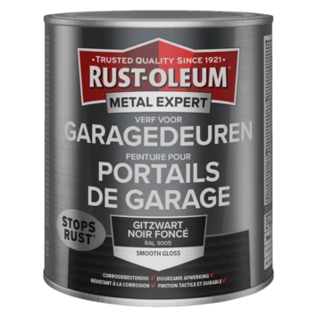 Rust-Oleum Metal Expert Verf Voor Garagadeuren Hoogglans RAL 9005 750 Ml 5 Rust-Oleum Metal Expert Verf Voor Garagadeuren Hoogglans RAL 9005 750 Ml - Afbeelding 3