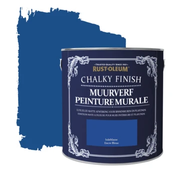 Rust-Oleum Muurverf Chalky Finish Inktblauw 2,5 Liter 3 Rust-Oleum Muurverf Chalky Finish Inktblauw 2,5 Liter