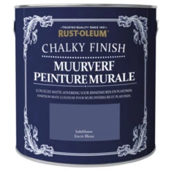 Rust-Oleum Muurverf Chalky Finish Inktblauw 2,5 Liter 7 Rust-Oleum Muurverf Chalky Finish Inktblauw 2,5 Liter -Muurverf Voor Thuis 123 2337