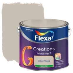 Flexa Creations Muurverf Urban Taupe Extra Mat 2,5 Liter