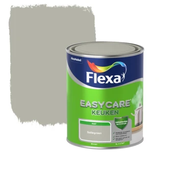 Flexa EasyCare Muurverf Keuken Saliegroen Mat 1 Liter 3 Flexa EasyCare Muurverf Keuken Saliegroen Mat 1 Liter