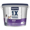 GAMMA Muurverf 1x Dekkend Buiten Wit 10 Liter -Muurverf Voor Thuis 123 2365