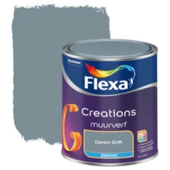 Flexa Creations Muurverf Denim Drift Zijdemat 1 Liter