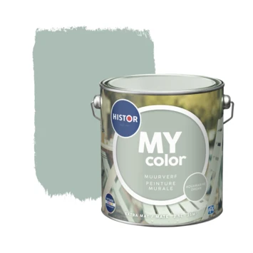 Histor My Color Muurverf Extra Mat Aqua Dream 2,5 Liter 3 Histor My Color Muurverf Extra Mat Aqua Dream 2,5 Liter