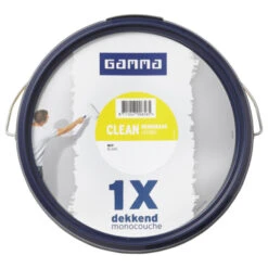 GAMMA Muurverf 1x Dekkend Clean Wit 2,5 Liter 11 GAMMA Muurverf 1x Dekkend Clean Wit 2,5 Liter -Muurverf Voor Thuis 123 2384