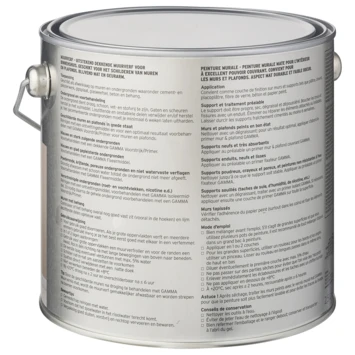 GAMMA Muurverf Mat 2,5 L Aarderood 5 GAMMA Muurverf Mat 2,5 L Aarderood - Afbeelding 3