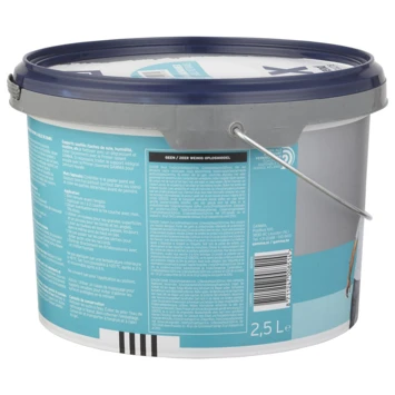 GAMMA Muurverf 1x Dekkend Badkamer & Keuken Wit 2,5 Liter 5 GAMMA Muurverf 1x Dekkend Badkamer & Keuken Wit 2,5 Liter - Afbeelding 3