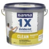 GAMMA Muurverf 1x Dekkend Clean RAL 9010 Gebroken Wit 5 Liter -Muurverf Voor Thuis 123 2549