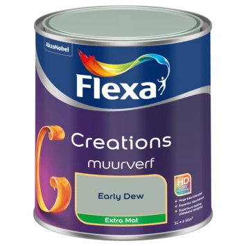 Flexa Creations Muurverf Early Dew Extra Mat 1 Liter 4 Flexa Creations Muurverf Early Dew Extra Mat 1 Liter - Afbeelding 2