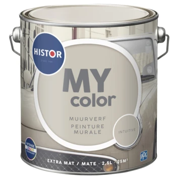 Histor My Color Muurverf Extra Mat Intuitive 2,5 Liter 5 Histor My Color Muurverf Extra Mat Intuitive 2,5 Liter - Afbeelding 3