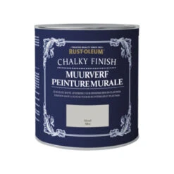 Rust-Oleum Muurverf Chalky Finish Kiezel 1 Liter 7 Rust-Oleum Muurverf Chalky Finish Kiezel 1 Liter -Muurverf Voor Thuis 123 2644
